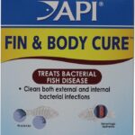 API FIN & BODY CURE Freshwater Fish Powder Medication 10-Count Box
