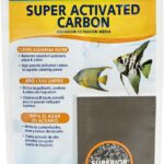 API SUPER ACTIVATED CARBON Aquarium Canister Filter Filtration Pouch 1-Count, White (729A)